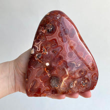 Ladda upp bild till gallerivisning, Naturlig bandad agat, 907 g