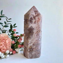 Load image into Gallery viewer, Pink Amethyst Crystal Point, XL