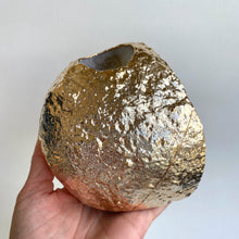 Load image into Gallery viewer, Agate Candle Holder, Gold #3