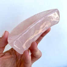 Ladda upp bild till gallerivisning, Månskål i rosenkvarts