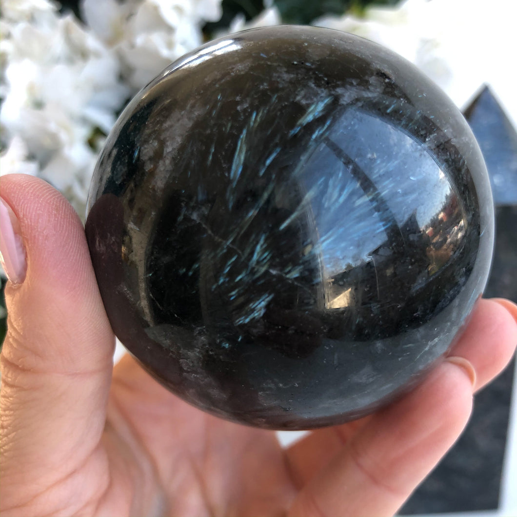 Astrophyllite Crystal Sphere