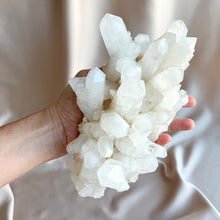 Load image into Gallery viewer, Milky Quartz Cluster XL #4