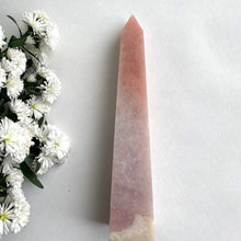 Load image into Gallery viewer, Pink Amethyst Obelisk XXL, 24 cm