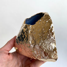 Load image into Gallery viewer, Black Agate Candle Holder, Gold #5