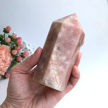 Load image into Gallery viewer, Pink Amethyst Crystal Point nr. 3