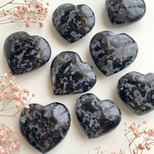 Load image into Gallery viewer, Merlinite (Indigo Gabbro) Heart