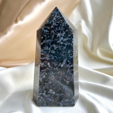 Ladda upp bild till gallerivisning, Merlinit (Indigo Gabbro) Tower XL, 1255 g