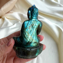 Ladda upp bild till gallerivisning, Labradorit Buddha