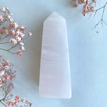 Load image into Gallery viewer, Pink Calcite Tower Large