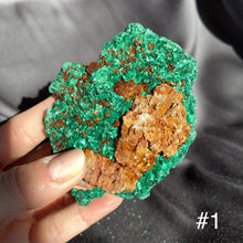 Load image into Gallery viewer, Silky Malachite Cluster, Medium