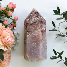 Load image into Gallery viewer, Pink Amethyst Crystal Point nr. 6