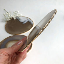 Ladda upp bild till gallerivisning, Agatskiva Gyllene Kant