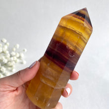 Load image into Gallery viewer, Yellow Fluorite Crystal Point #1