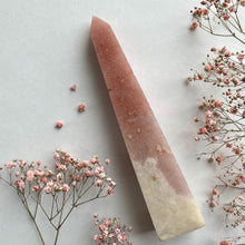 Load image into Gallery viewer, Pink Amethyst Obelisk XXL, 22,5 cm