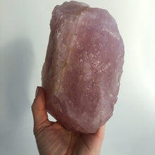 Load image into Gallery viewer, Rose Quartz Raw XL