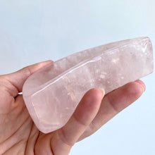 Ladda upp bild till gallerivisning, Månskål i rosenkvarts