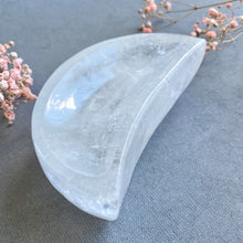 Ladda upp bild till gallerivisning, Klar kvarts månskål