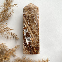 Load image into Gallery viewer, Chocolate Calcite Tower 13 cm