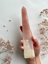 Load image into Gallery viewer, Pink Amethyst Obelisk XXL, 22,5 cm