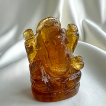 Load image into Gallery viewer, Yellow Fluorite Ganesha