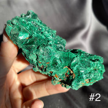Load image into Gallery viewer, Silky Malachite Cluster, Medium