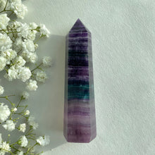 Load image into Gallery viewer, Purple Fluorite Crystal Point #5