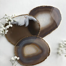 Ladda upp bild till gallerivisning, Agatskiva Gyllene Kant