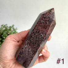 Ladda upp bild till gallerivisning, Granatkristallpunkt