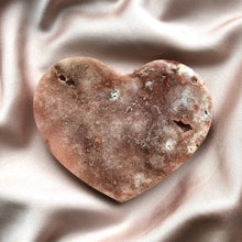 Load image into Gallery viewer, Pink Amethyst Heart #3
