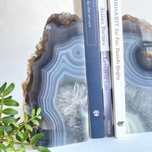 Load image into Gallery viewer, Natural Blue Agate Book Holders #9