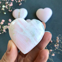 Load image into Gallery viewer, Mangano Calcite Heart (you pick)