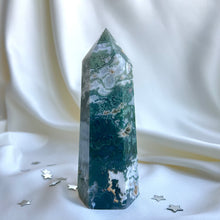 Ladda upp bild till gallerivisning, Mossagatkristallpunkt #3