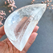 Ladda upp bild till gallerivisning, Klar kvarts månskål