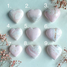 Load image into Gallery viewer, Mangano Calcite Heart (you pick)