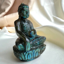 Ladda upp bild till gallerivisning, Labradorit Buddha