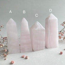 Load image into Gallery viewer, Pink Calcite Tower, 8-9 cm