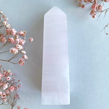 Load image into Gallery viewer, Pink Calcite Tower Large