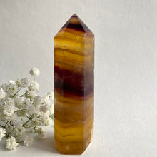 Load image into Gallery viewer, Yellow Fluorite Crystal Point #1
