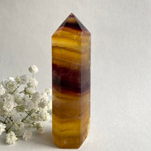 Load image into Gallery viewer, Yellow Fluorite Crystal Point #1