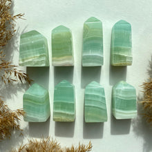 Load image into Gallery viewer, Green Calcite Towers, 5-6 cm