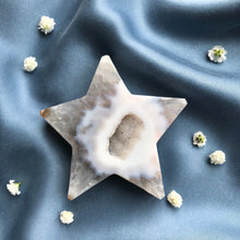 Ladda upp bild till gallerivisning, Agat Druzy Star