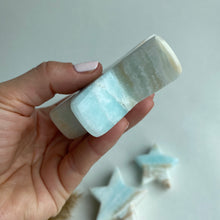 Ladda upp bild till gallerivisning, Karibisk blå kalcitstjärna