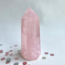 Load image into Gallery viewer, Rose Quartz Crystal Point #23