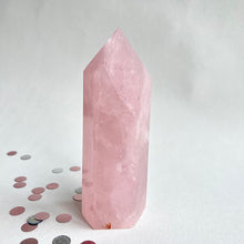 Load image into Gallery viewer, Rose Quartz Crystal Point #19
