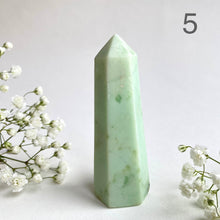 Ladda upp bild till gallerivisning, Krysopraskristallpunkt