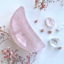 Ladda upp bild till gallerivisning, Månskål i rosenkvarts