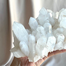 Load image into Gallery viewer, Milky Quartz Cluster XL #4