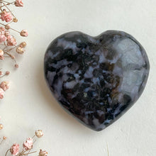 Load image into Gallery viewer, Merlinite (Indigo Gabbro) Heart