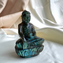 Ladda upp bild till gallerivisning, Labradorit Buddha