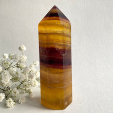 Load image into Gallery viewer, Yellow Fluorite Crystal Point #1